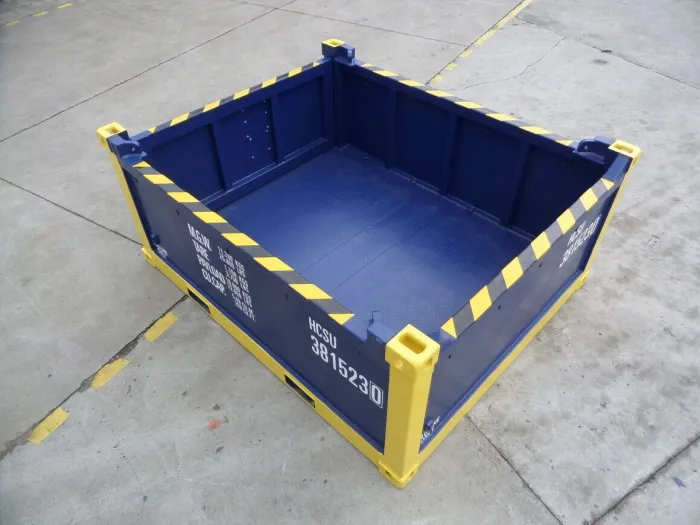 10ft DNV 2.7-1 Half Height Open Top Offshore Container for Sale