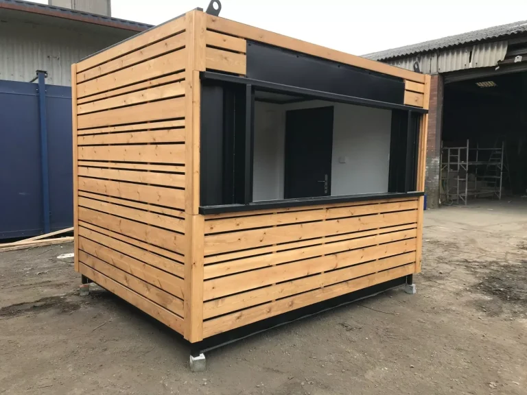 10ft x 8ft Cladded Food and Drink Outlet Container for Sale