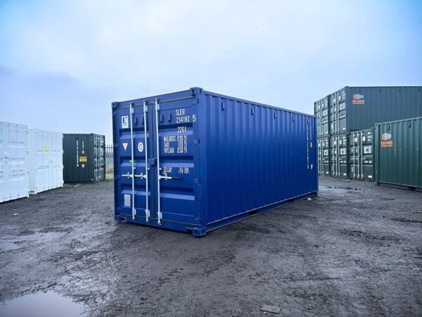20ft Shipping Container (One Trip) Blue for Sale