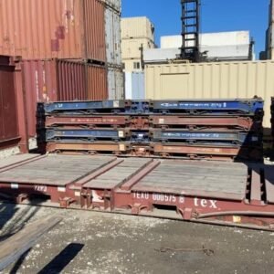 20Ft-X-8Ft-Used-Flat-Rack-Shipping-Containers-768x432 20ft Used Flat Rack Shipping Container for Sale