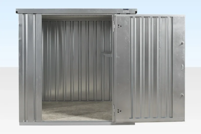 2m Flat Pack Metal Store for Sale