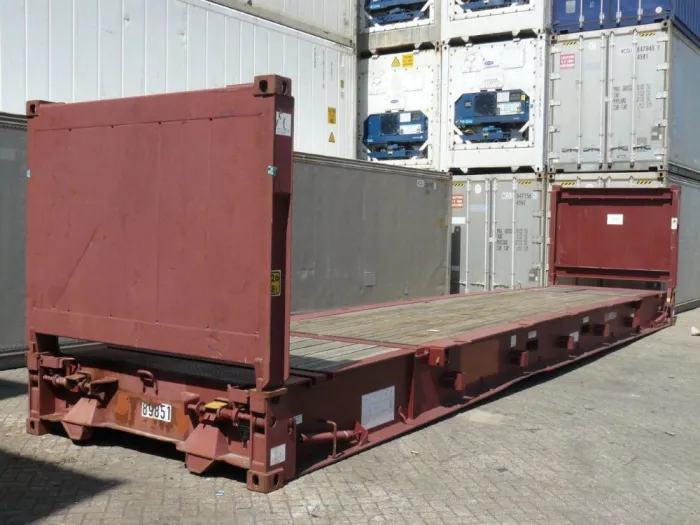 40ft Used Collapsible Flat Rack Container for Sale