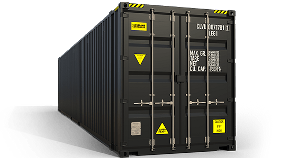 45ft High Cube Shipping Container for Sale
