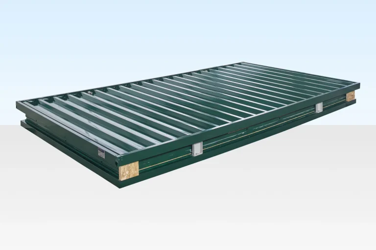4m x 2.1m Powder Coated Flat Packed Store for Sale