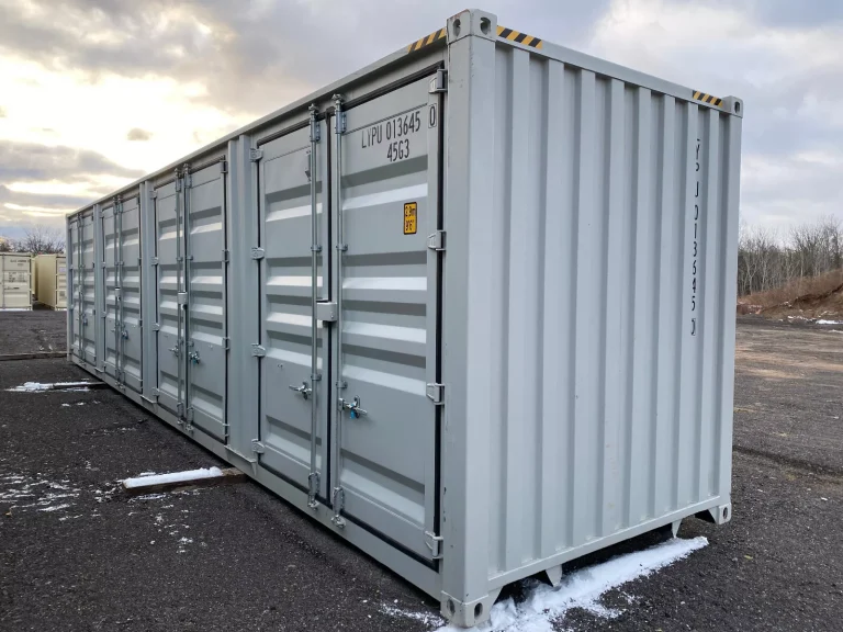 40ft One Trip Shipping Container with Side Doors for Sale